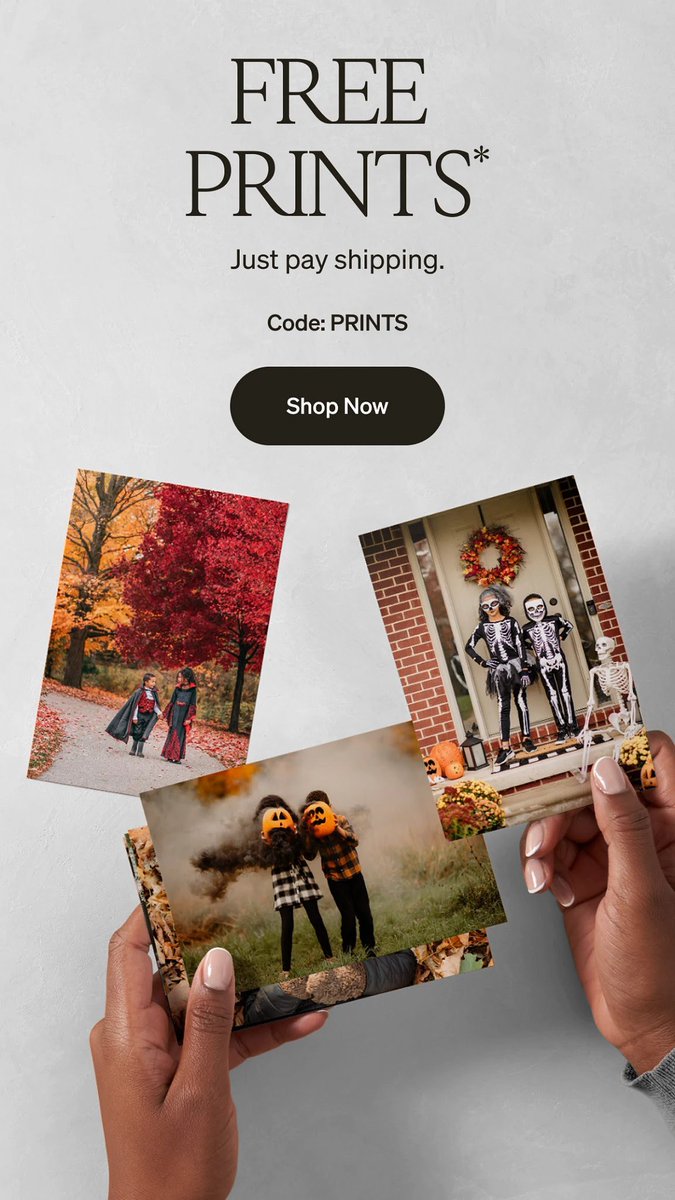 MomsWhoSave's tweet image. 🔥 FREE PHOTO PRINTS! 🔥

Get favorite photos off your phone! 📷

GO ➡️➡️ brandcycle.shop/o34yw

Get 101 4x4 or 4x6 Prints, Two 8x10 Prints, and/or One 16x20 Print*

*Use Promo Code: PRINTS

#DealsTodayIndia