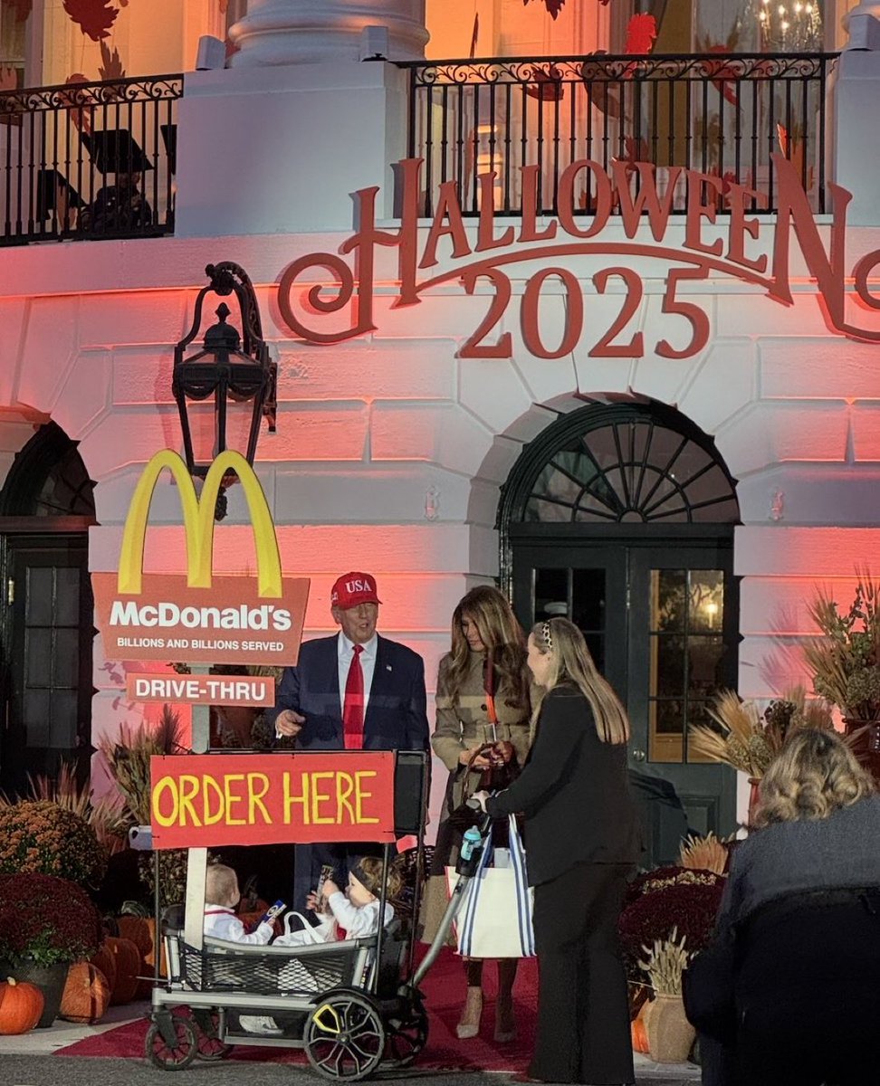 THIS IS BY FAR THE BEST COSTUME ON 𝕏 

MAKE MCDONALD’S GREAT AGAIN

I LOVE THIS 💛 🧡