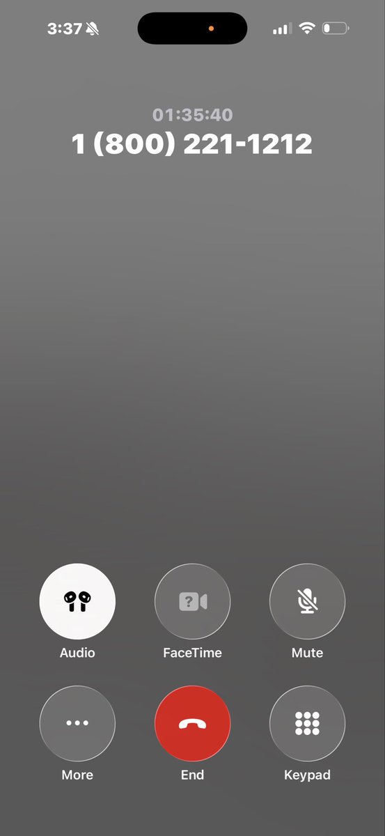 squalk's tweet image. This is ridiculous @Delta …. Been on hold for an hr and half …… @SouthwestAir would never have Us on hold for this long. Ughhhhh