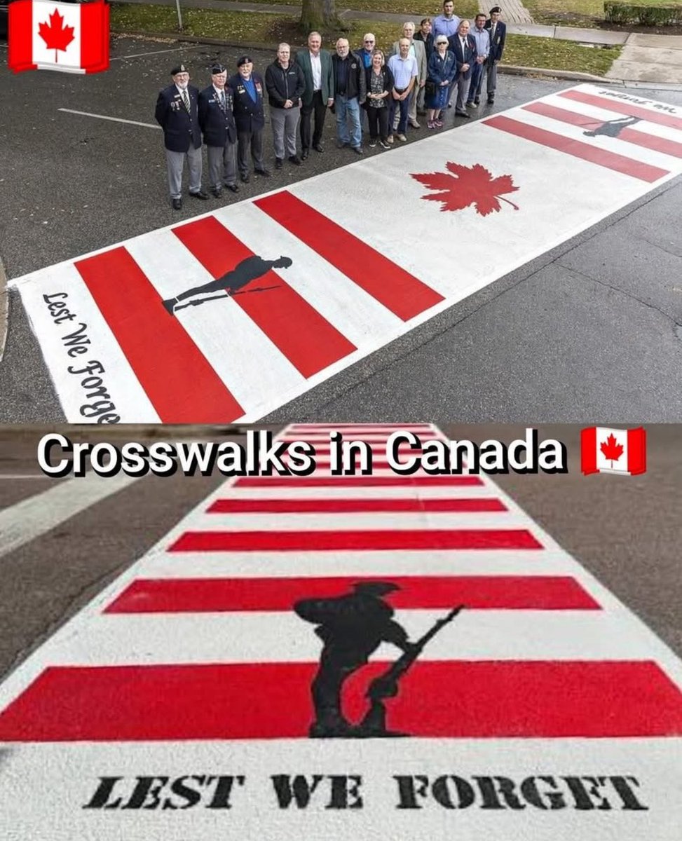 Crosswalks Canadians can be proud of.