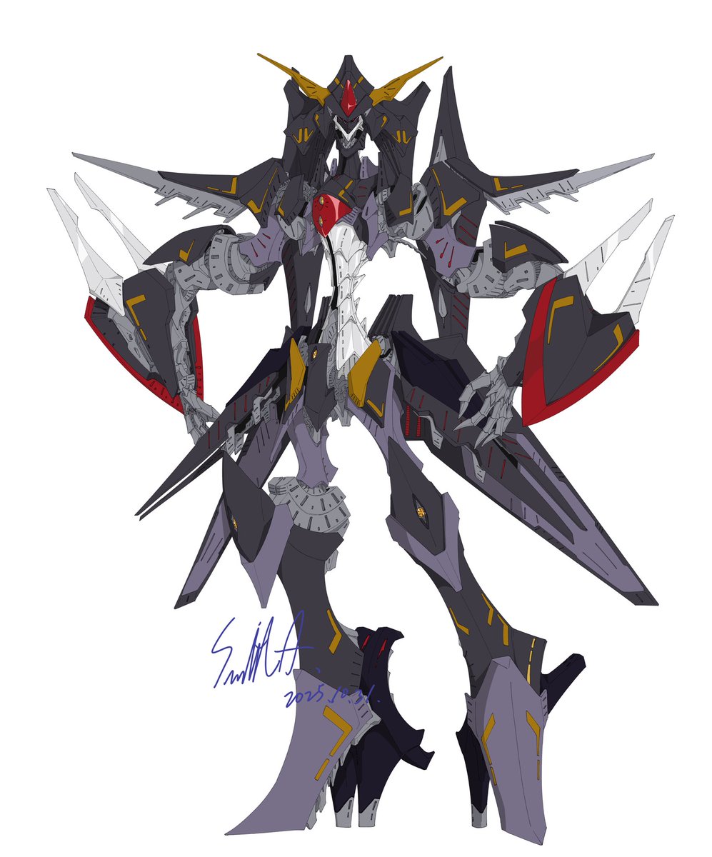 alan_smith_925's tweet image. 機動戦士ZガンダムからサイコガンダムをGTM風に描いてみました。信じられないくらい作業量多くて死にかけましたがギリギリ10月中に間に合った… #FSS_jp