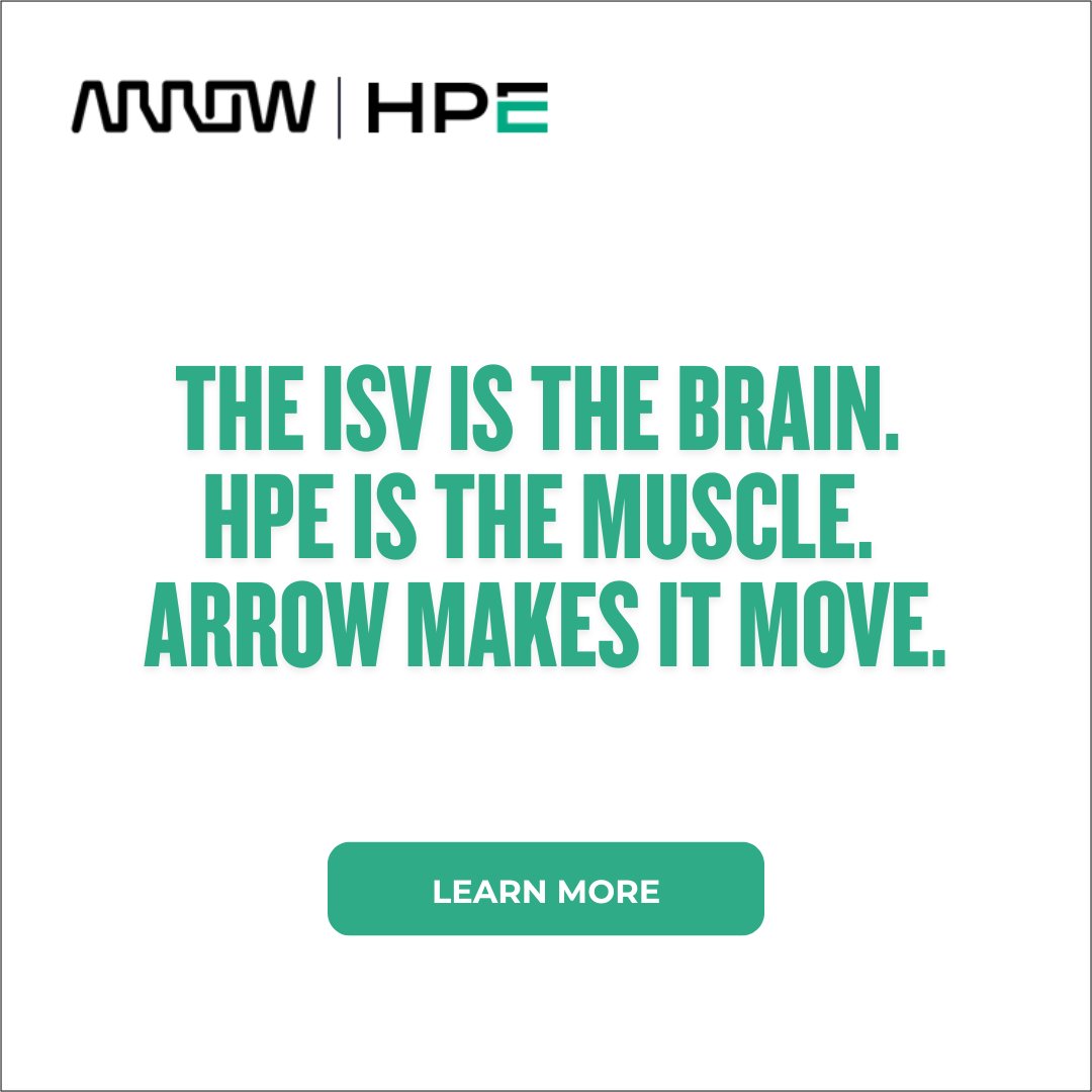 ArrowECS's tweet image. Intelligence + Performance + Action = Real AI outcomes. Learn more: arw.li/6016A7QI0

#AIsolutions #HPEProLiant