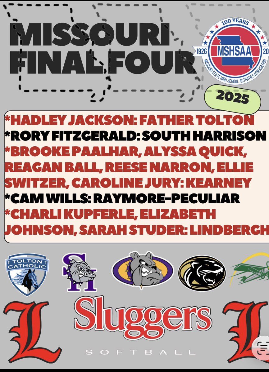 Congratulations to Caroline and her Kearney HS teammates!