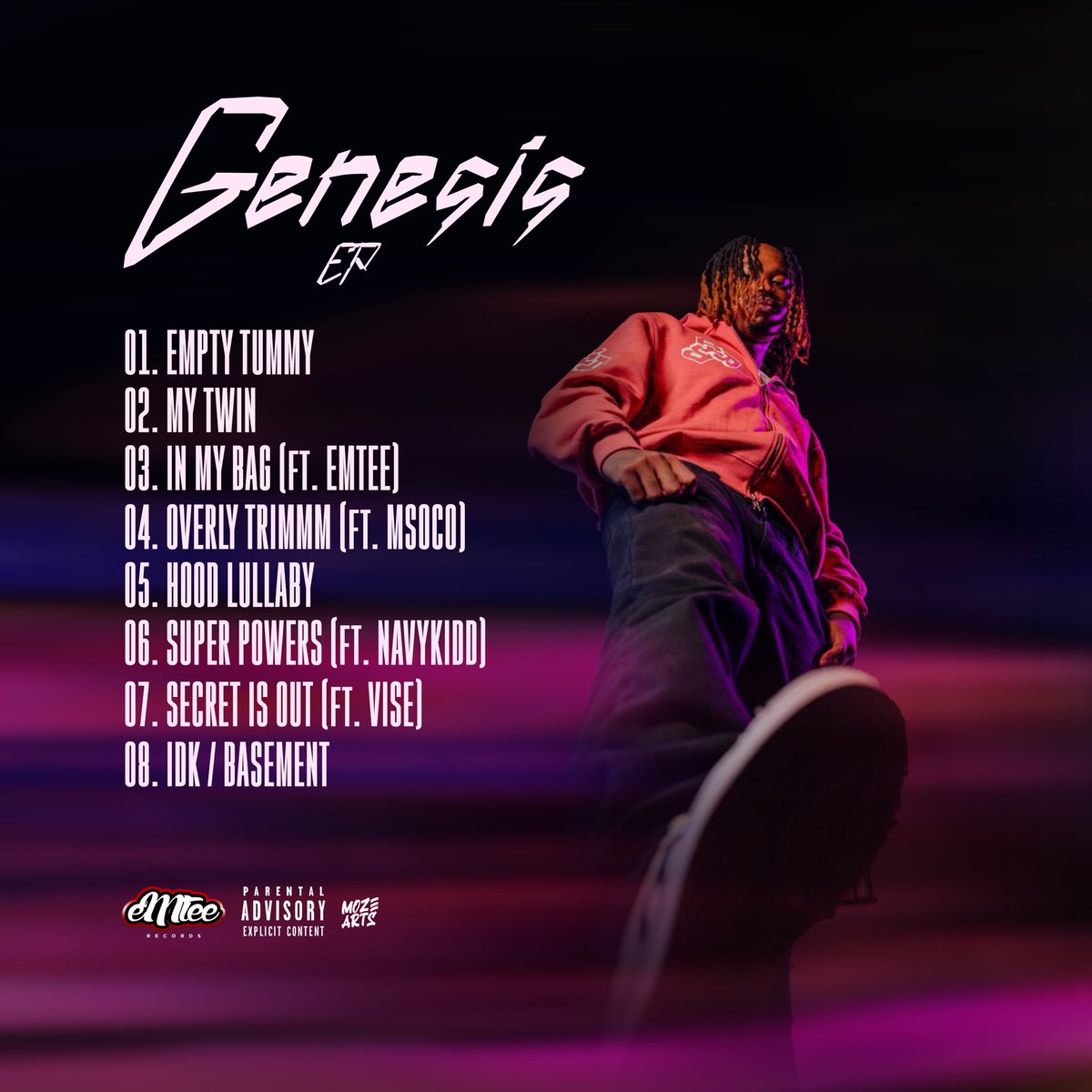 <a href="/SKIIPSWahunna/">SECRET IS OUT (REMIX) OUT NOW !!</a> #GENESIS the EP IS OUT NOW!  Go get it.