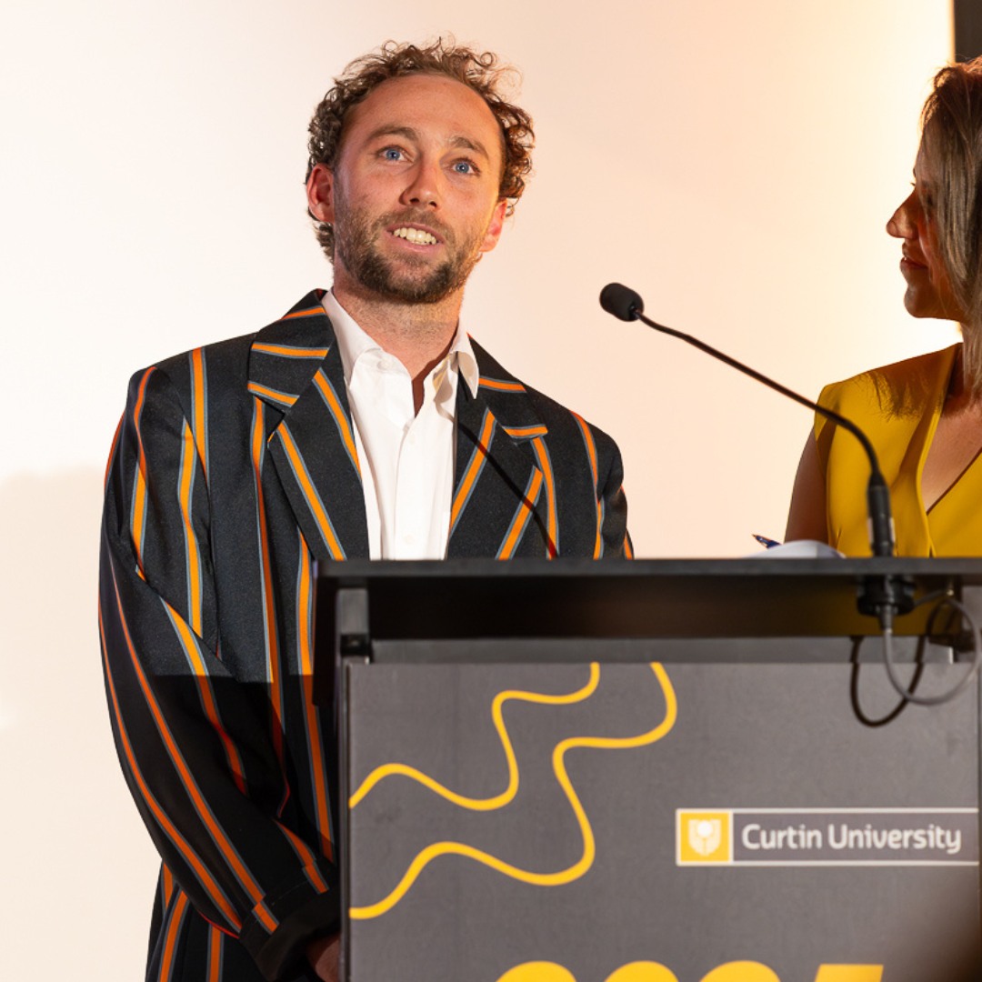 Congratulations to Jake Harvie on becoming a Vice Chancellor's Alumni Inductee at the 2025 Curtin Sports Awards!

Jake studied Physiotherapy at Curtin University, all while balancing the demands of representing the Kookaburras - where he has earned nearly 150 caps.