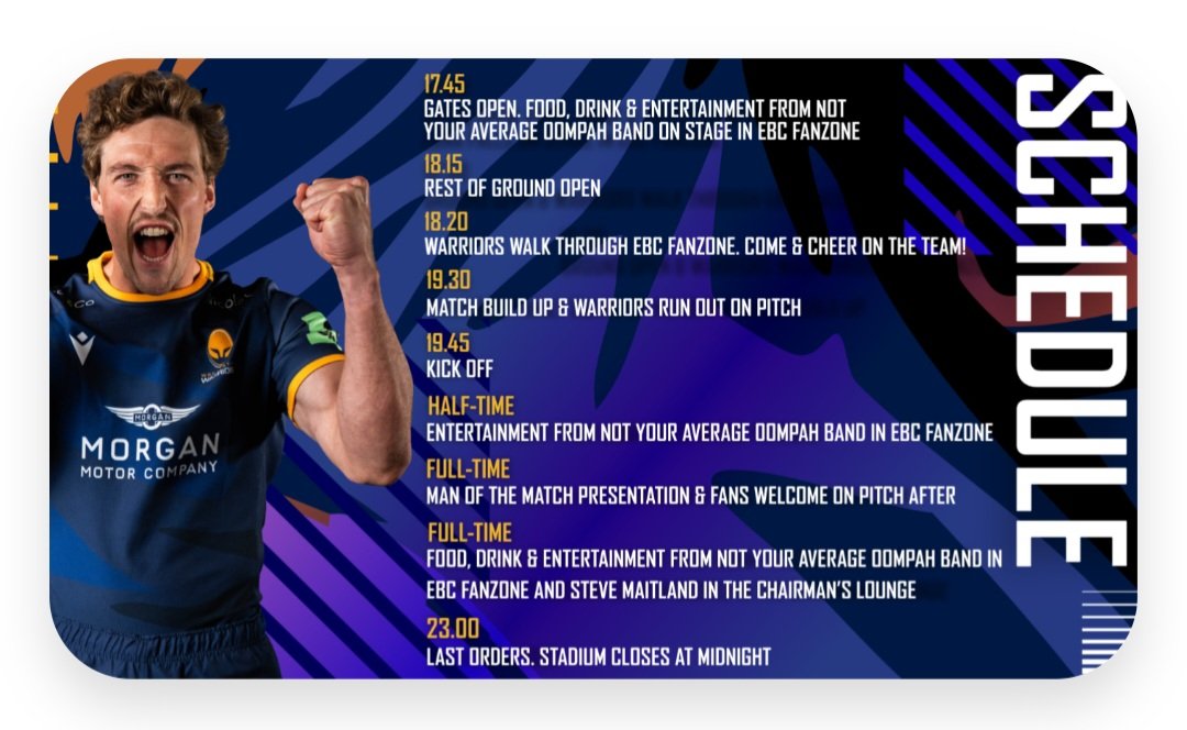 Timings for tomorrow 👇

<a href="/RugbyWorcs/">#RugbyWorcs</a> 

#WeBuildTogether #COYW