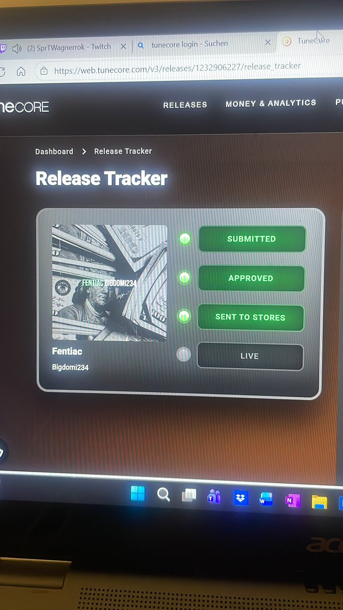 Sollte Mittwoch live sein gebe dann nochmal bescheid #fent freut euch drauf und ganz wichtig wenn er Live ist dem Lord bescheid geben