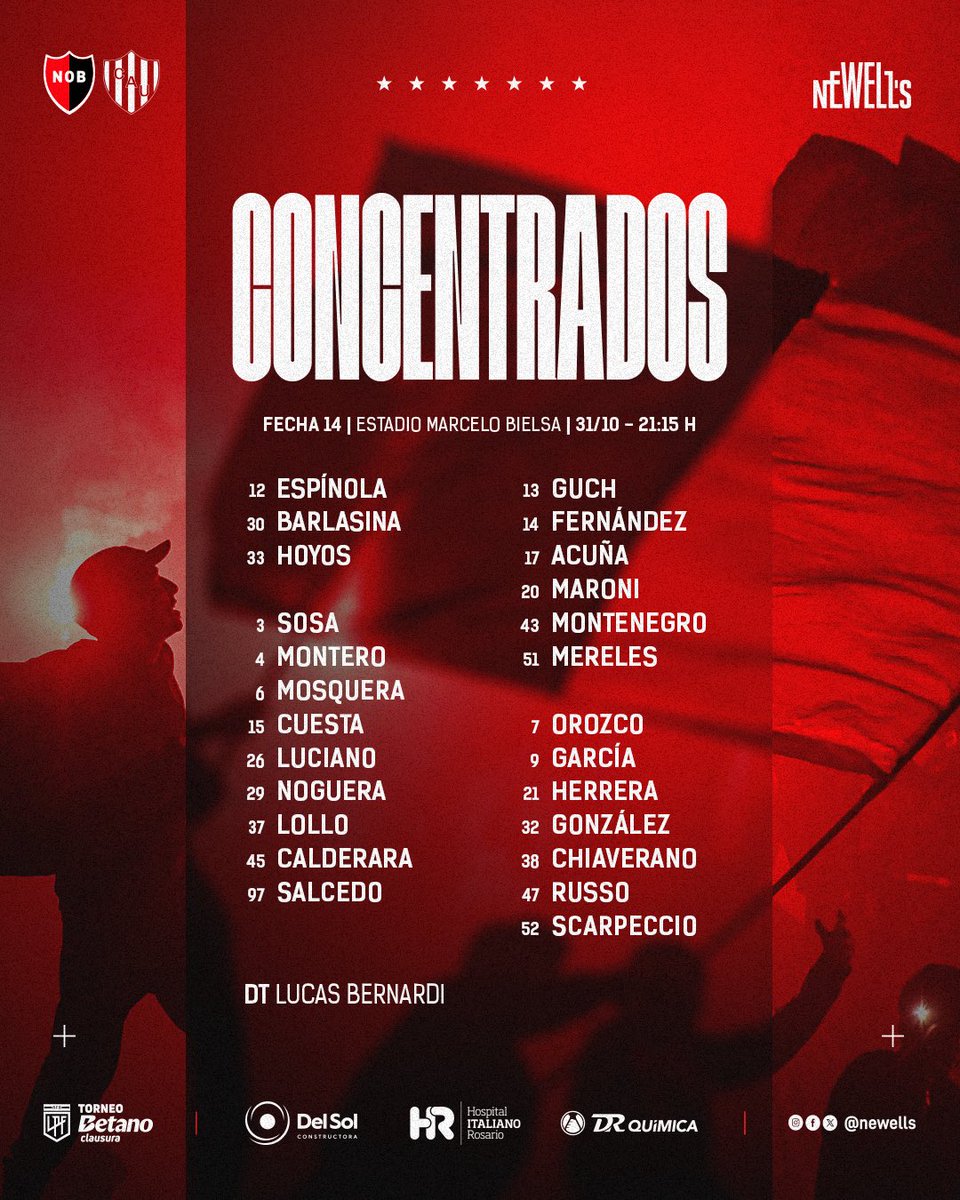 Los elegidos por LB:
*️⃣ 1era convocatoria para Alan Mereles
*️⃣ Citado Francisco Scarpeccio
*️⃣ Vuelve Chiaverano