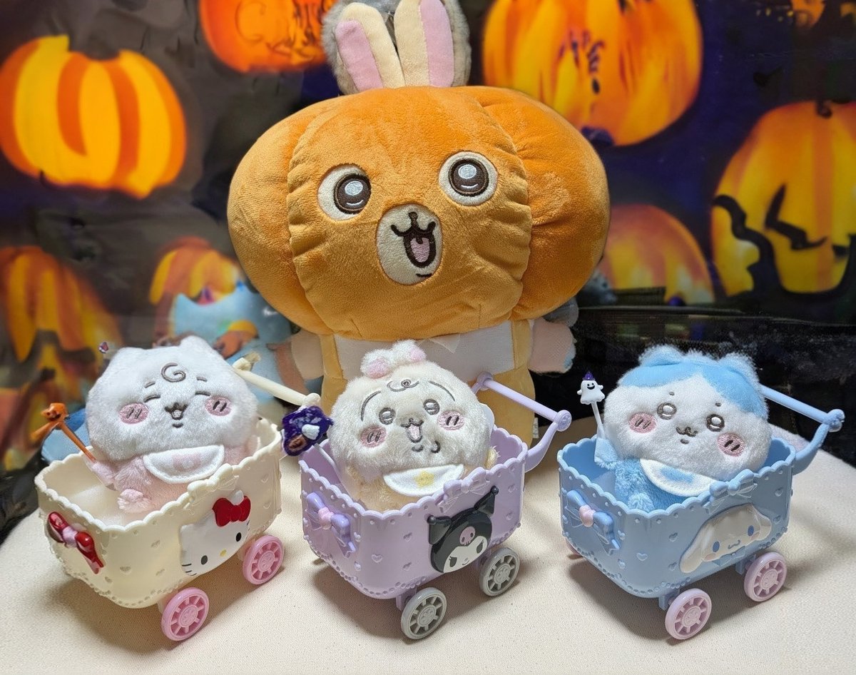 ハンドメイド❣️エンゼルうさぎちゃんのハロウィン❣️かぼちゃ