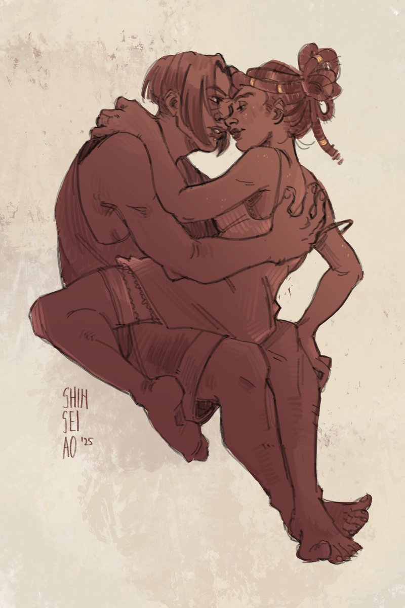 Melvika pulling me out of my mental and drawing rut 

#sevika #mel #melvika #arcane