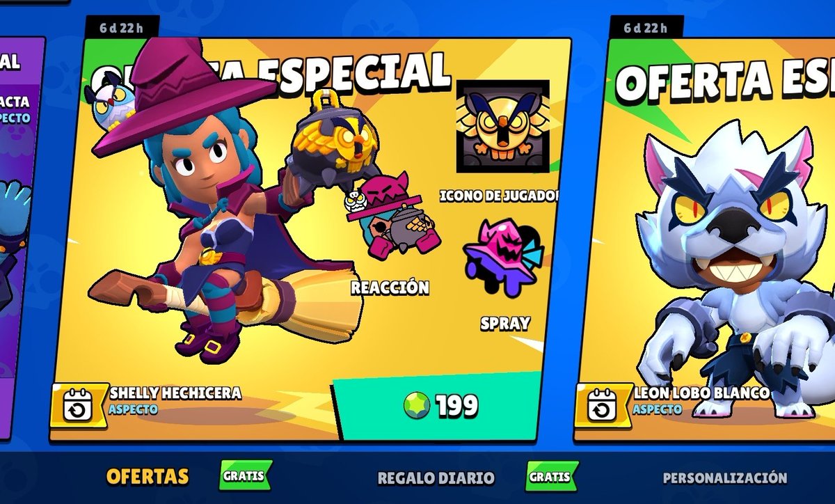 0

- Porque se filtró la caja del próximo nuevo brawler y también porque las skins de halloween no tuvieron descuento este año 🎃 -
