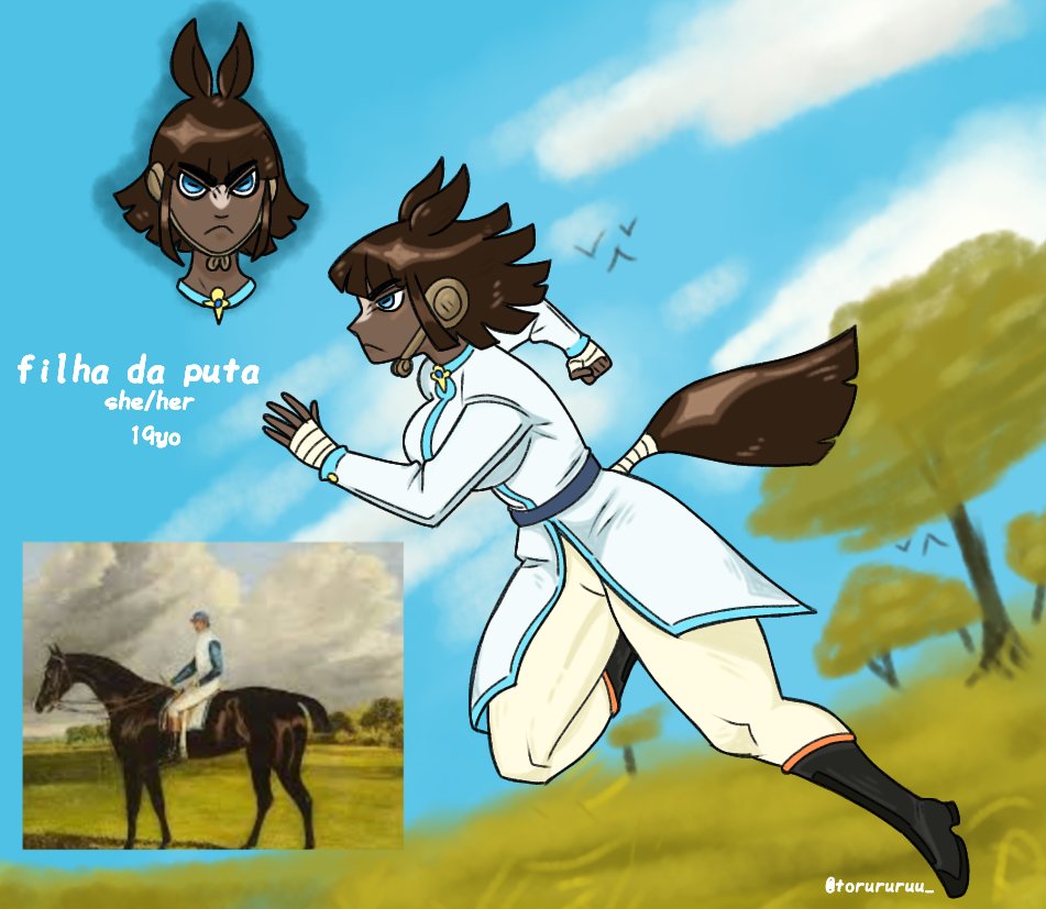 Reminds me that i turned Filho da Puta into a Uma musume 🐴