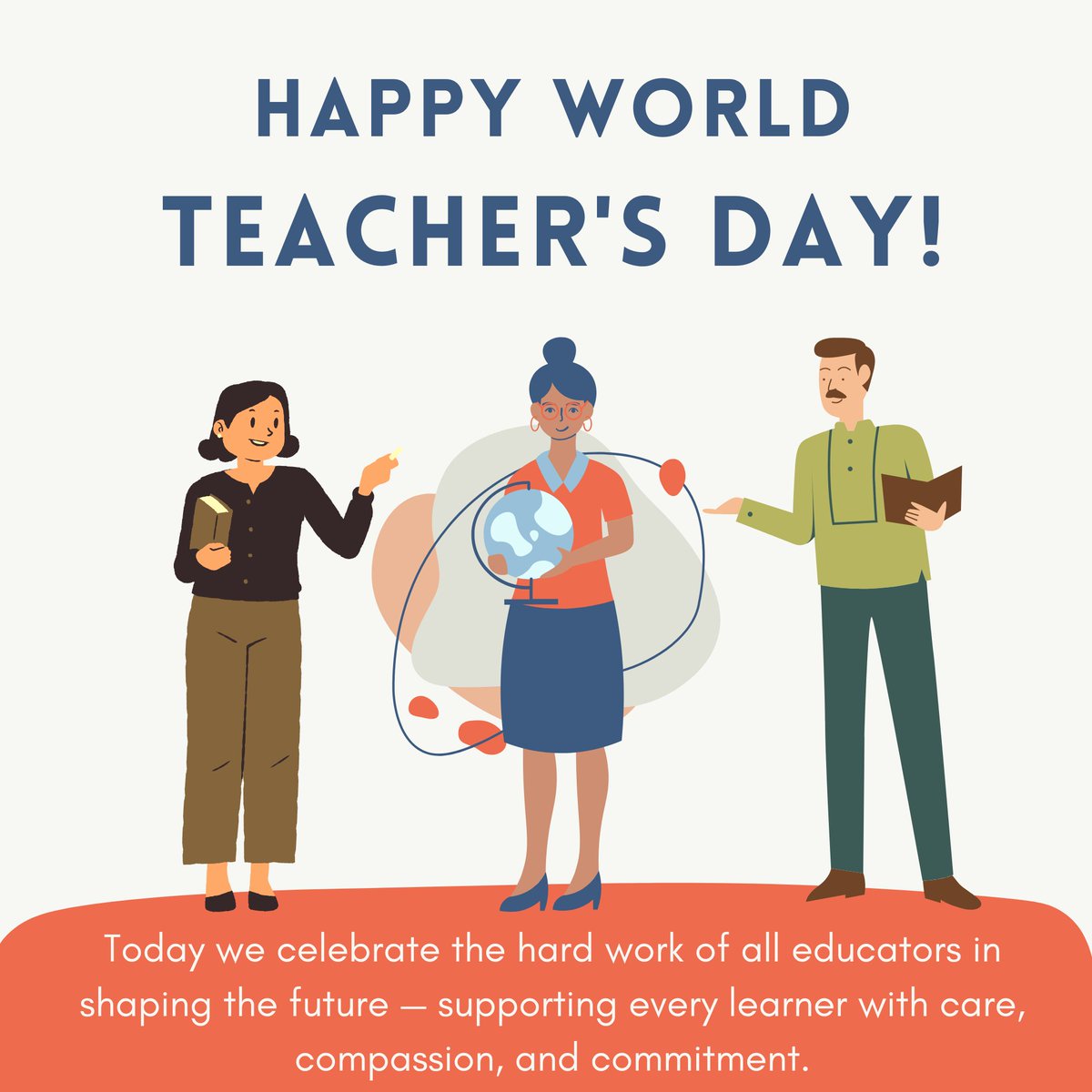 lifeskillsgo's tweet image. 🌏 Happy World Teachers’ Day! 💛

Your work reaches far beyond the classroom walls, touching lives and leaving lasting impressions that help young people thrive, both academically and emotionally.