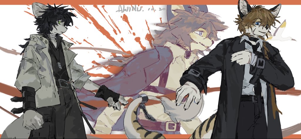 朋友家的oc  画的爽炸哩