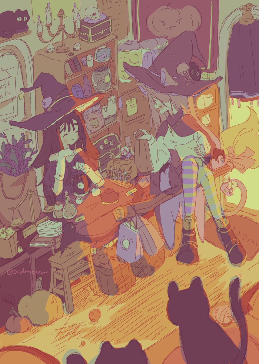 🐈‍⬛🎃 
Welcome... It's you.

#mizisua