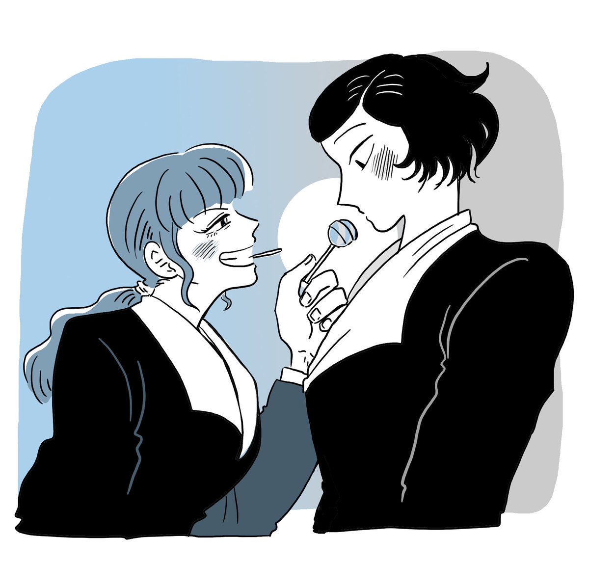 할로윈 코스튬(?)으로 귀신언니 교복 입음