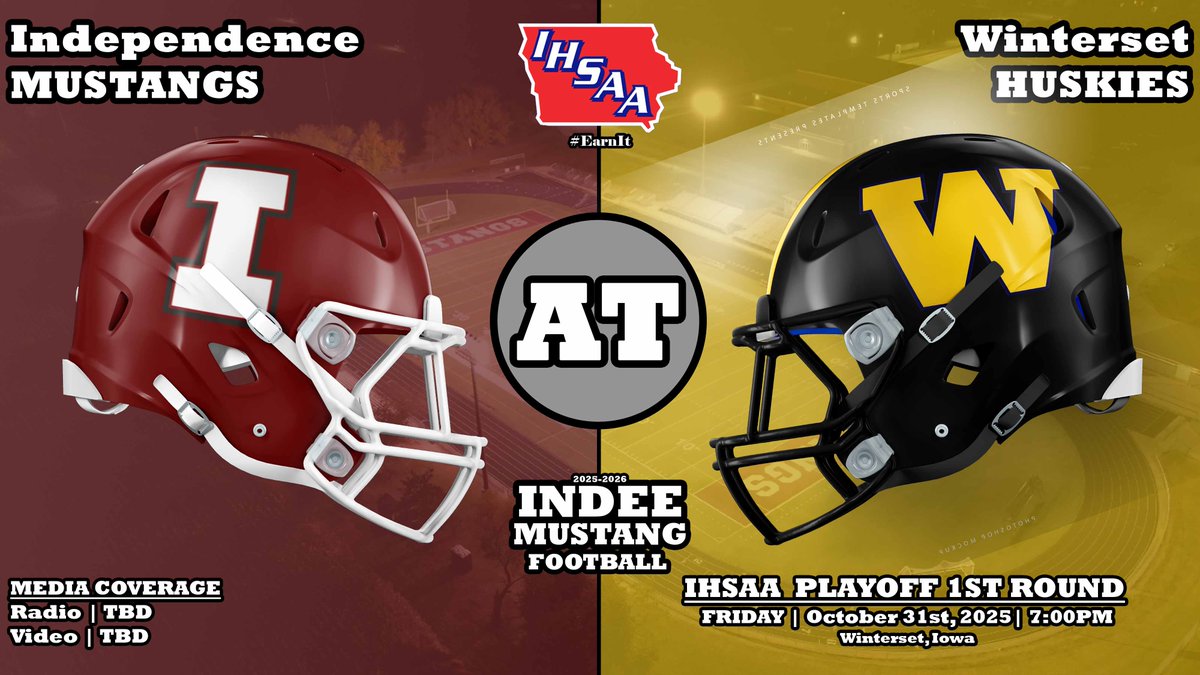 IndeeFootball's tweet image. Tickets:
Must be purchased beforehand at this link: events.hometownticketing.com/boxoffice/iahs…

#EarnIt #iahsfb
