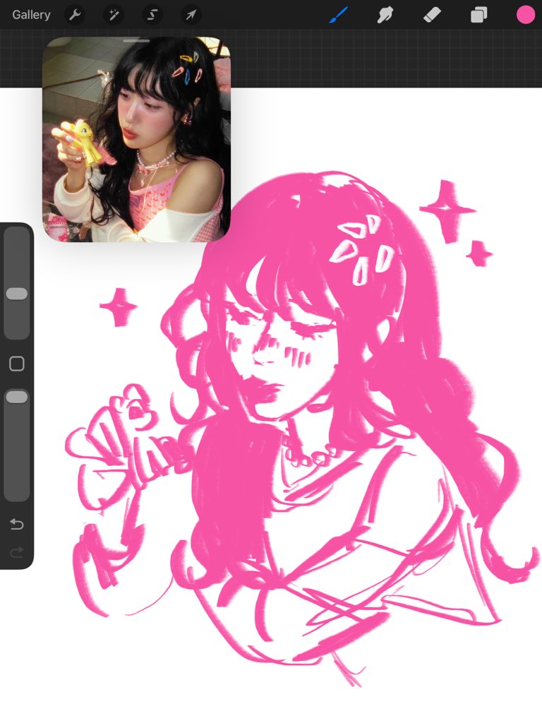 quick pressure choerry sketch #fanartms #loonathefanart