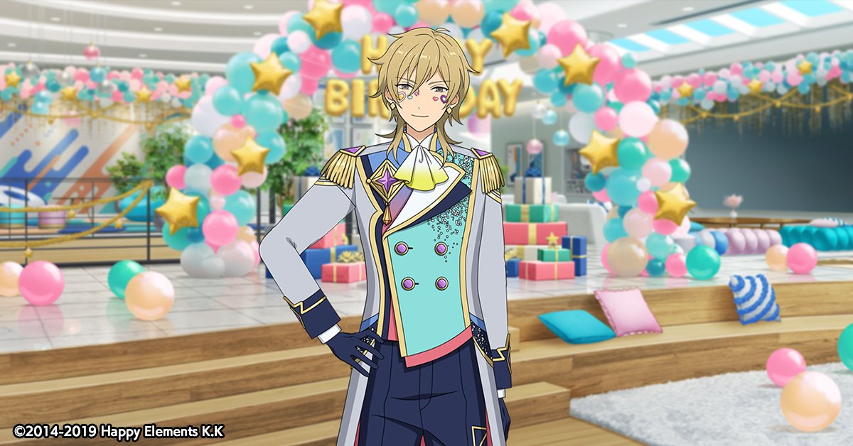 誕生日のお知らせ】 本日は🎊🎂羽風 薫の誕生日！！🎂🎊 キャンペーン