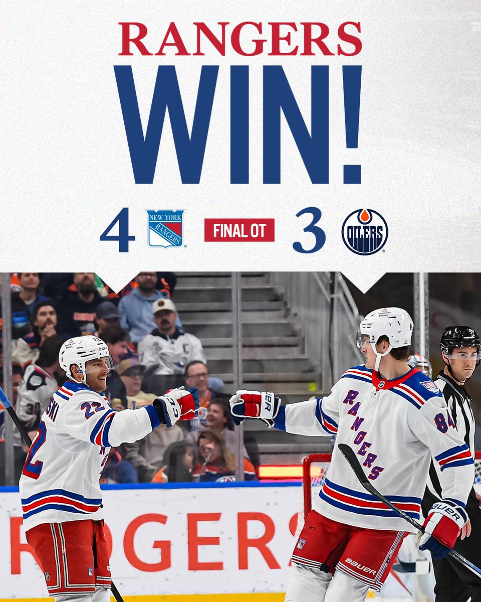 NYRangers's tweet image. W.