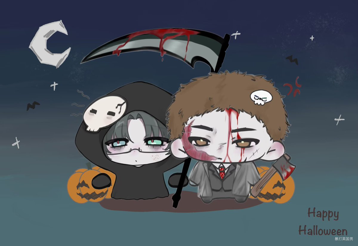 kongyoudiankong's tweet image. Happy Halloween!😈
#ghost梦女
#幽空幻象