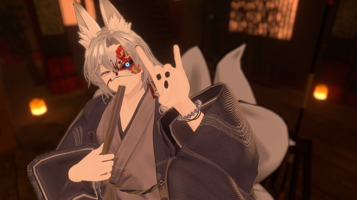 本日23:00より、ゆーふぉりあハロウィンイベント！
第一インスタンスにいます🦊