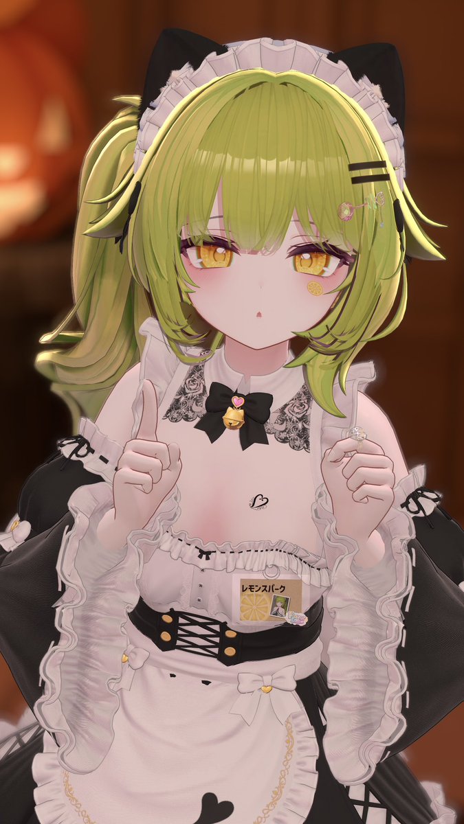 人間さん!
ハッピーハロウィン🍭🎃

 #FlavorLab_VRC