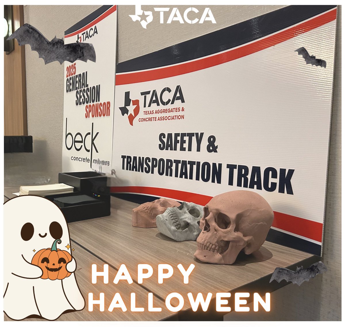 Wishing everyone a ROCK-SOLID Halloween from all of us at TACA!

May your pumpkins be perfectly mixed, your costumes well-formed, and your day set strong. 🎃🪨

#HappyHalloween #TACA