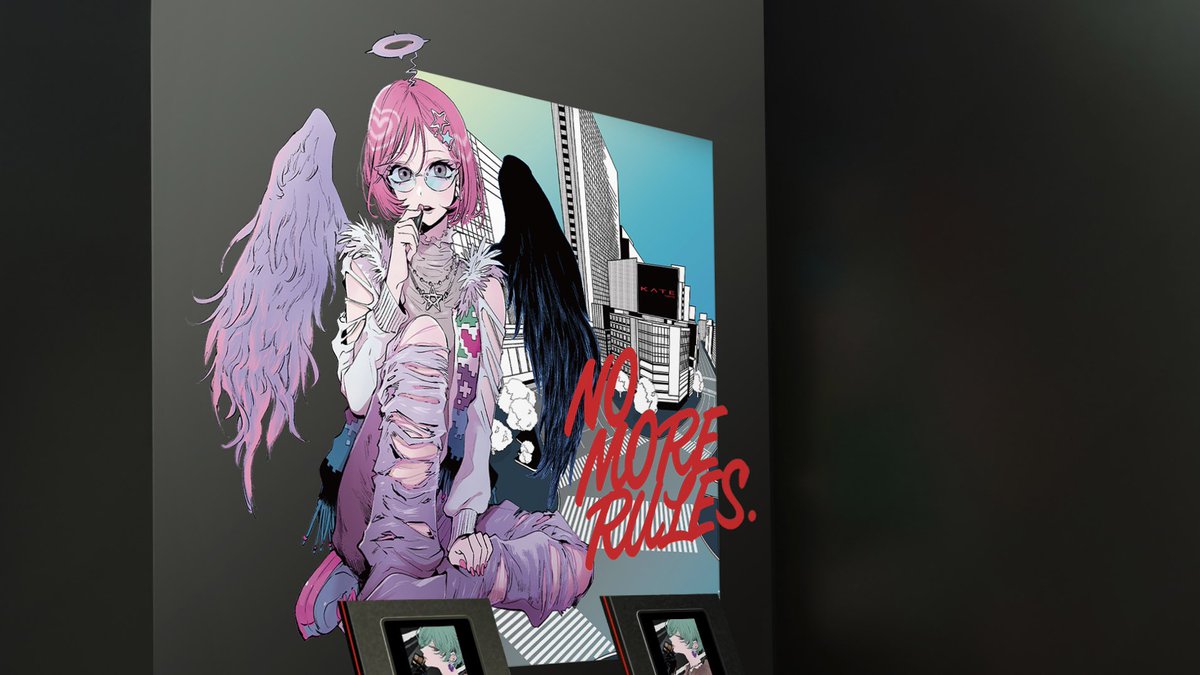 KATETOKYO_PR's tweet image. 本日情報解禁➰-`📢

11/1 (土) よりKATE SHIBUYA来店特典『KATE TICKET』の新ビジュアルを展開いたします💌

新ビジュアルはなんと！あの話題作【推しの子】 などを手掛ける横槍メンゴ (@Yorimen) 氏が描きおろしてくださいました✨

自分だけのオリジナルチケット制作、是非体験してみてください🖤