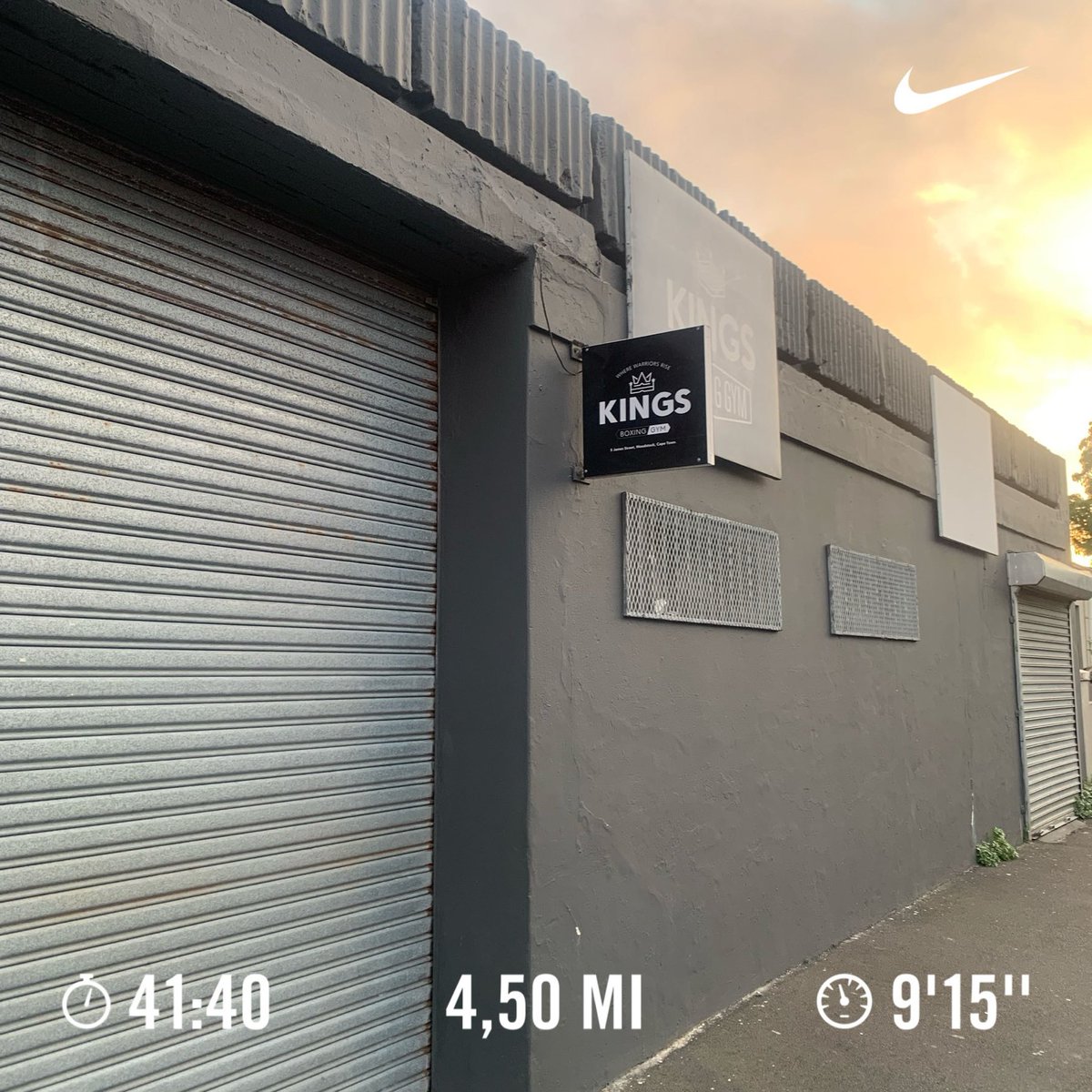 Ghostly pace run on this fine Halloween morning.