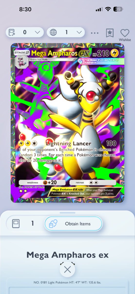 Happy 1 year anniversary <a href="/PokemonTCGP/">Pokémon TCG Pocket</a> !!! From reconnecting with old friends, opening packs w/ my gf, to getting top 64 at the first official Pocket tournament at worlds. Year 1 has been a blast and can’t wait to see what’s in store for year 2!!!

#PokemonTCGPocket #Pokemon