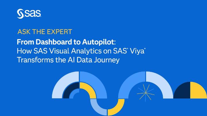 preetkaloti95's tweet image. Discover how SAS Visual Analytics on Viya transforms your AI data journey with modern visuals, AI/ML integration, and self-service analytics. 🎯 Watch the on-demand webinar to see it in action!
#SASAnalyticsExplorers #SASAdvocacyProgram infl.tv/pm0m