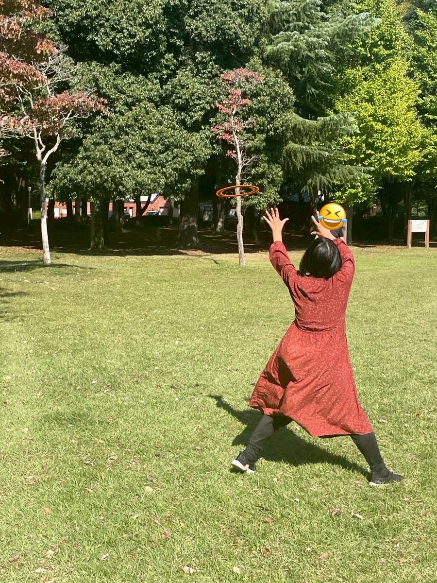 WorkWork38's tweet image. 🍁洞峰公園🍁
10月18日、秋の洞峰公園を訪れました！
気持ちの良い秋晴れの中、サッカー、フリスビー、音楽…🎶
実習生もまじえて体を動かしてリフレッシュ出来ました😊❤️