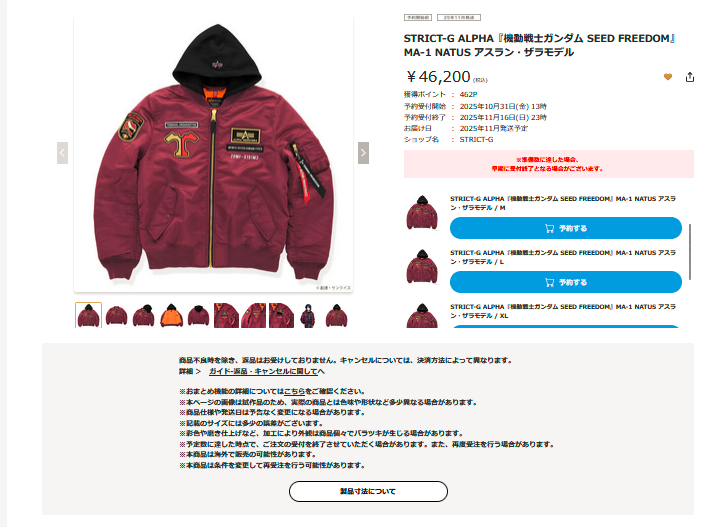 STRICT-G ガンダムSEED FREEDOM MA-1 アスランXLサイズ ALPHAxSTRICT-G