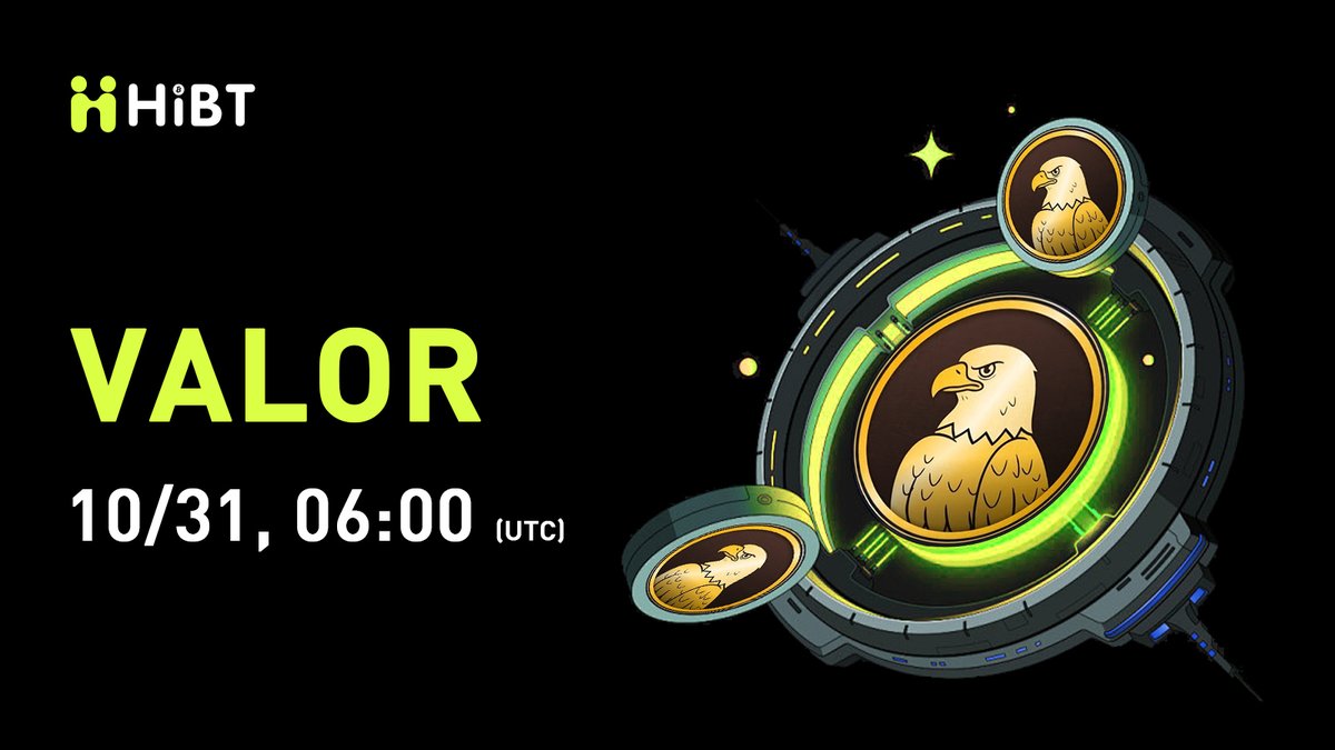 HIBTGlobal's tweet photo. 🚀 $VALOR (VALOR) will soon be listed on #Hibt @ValorAmerica

🔥 Pair: VALOR/USDT
💼 Network: SOL

⏰ Trade: https://t.co/lWOODfilax
✍️ Details: https://t.co/ZyDpFcBrZn

#VALOR #Crypto #Web3 #CryptoListing https://t.co/sSQ6okcb8Y