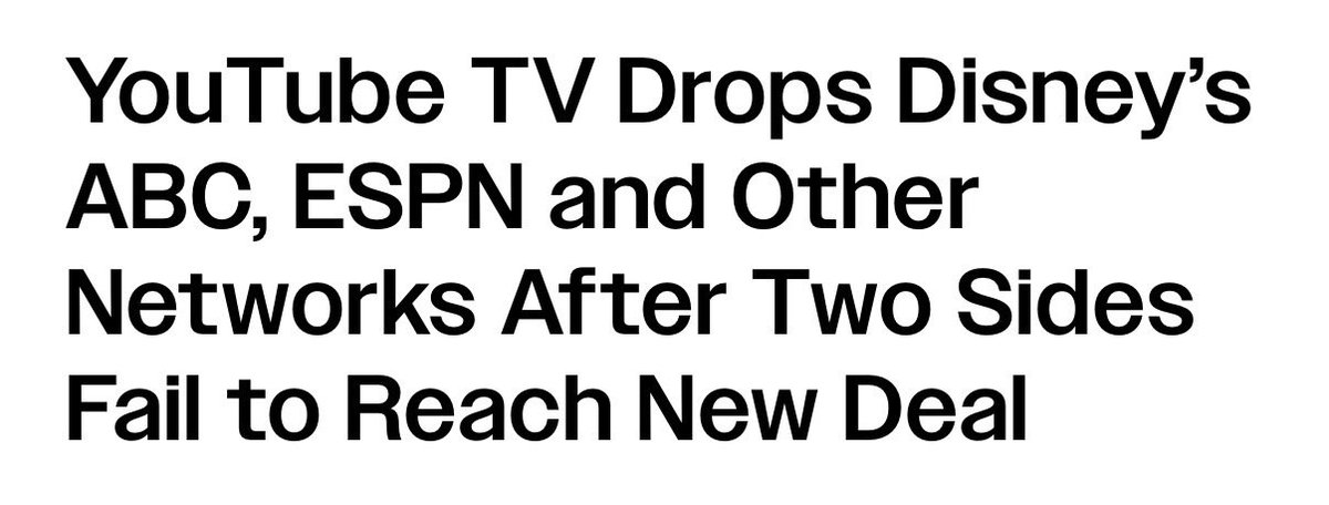 StockResearchWk's tweet image. $FUBO DISNEY DROPS CONTENT FROM YTTV 🍿 🍿