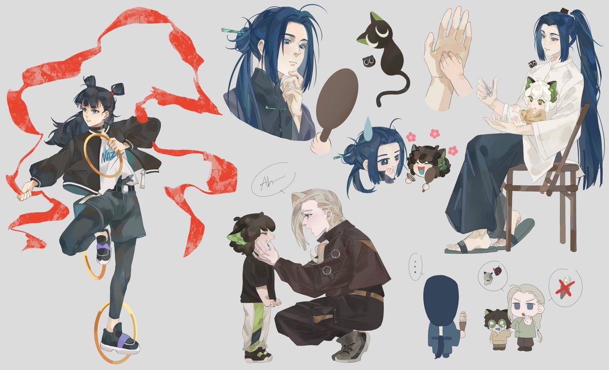 all the #罗小黑战记 rkgk I've drawn from Aug to Oct (*¯︶¯*)!

#羅小黒戦記