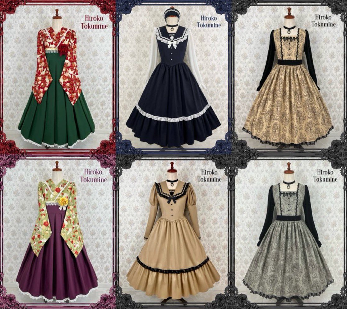 hiroko tokumine ワンピース　メルヘンティカ Midori Fukasawa | marcHenTica /marcHenromanTica(メルヘンロマン