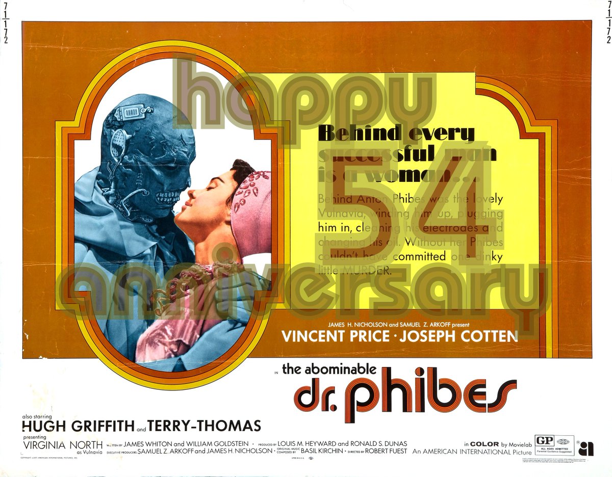 djagdesign's tweet image. You&apos;re  invited to visit THE OFFICIAL DR. PHIBES BLOG and celebrate the 54th  Anniversary of &apos;THE ABOMINABLE DR. PHIBES&apos; movie. Visit today and become  a Dr. Phibes Phan forever! #TheAbominableDrPhibes authorized-dr-phibes-blog.blogspot.com