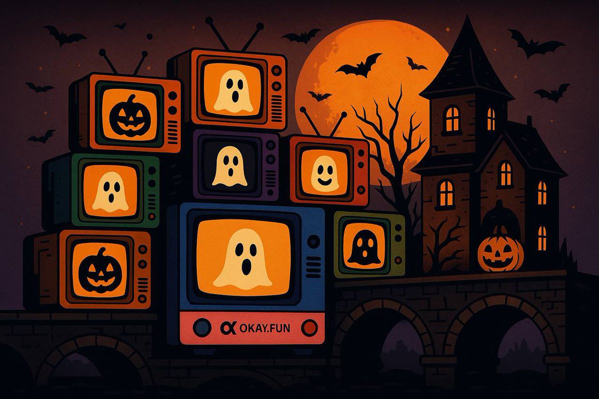 万圣节前夜

Happy Halloween 🎃 👻

大跌大涨，等吧

$OKAY $OCAT #明星人生