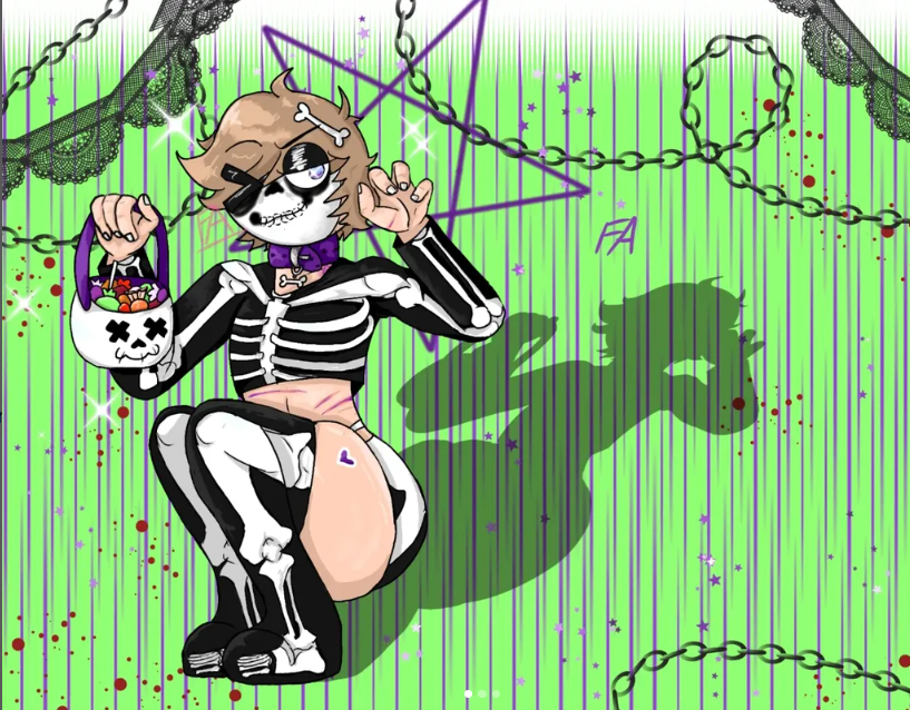 FoxAnimations6's tweet photo. Happy Halloween 🎃
#OC #OCDRAWING #DIGITALART #digitalart #halloweenartwork https://t.co/jxcZ9Ld0dL