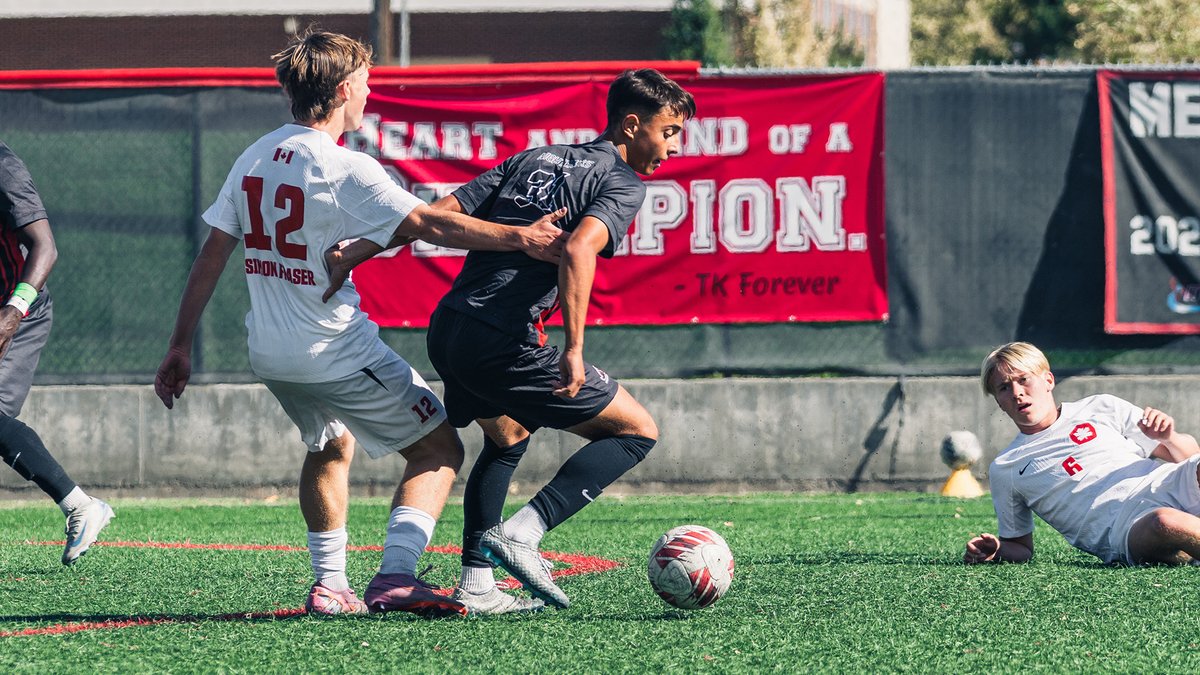 NNU men's soccer earned an important three points with a 4-3 victory over Saint Martin's on Thursday night!

nnusports.com/news/2025/10/3…