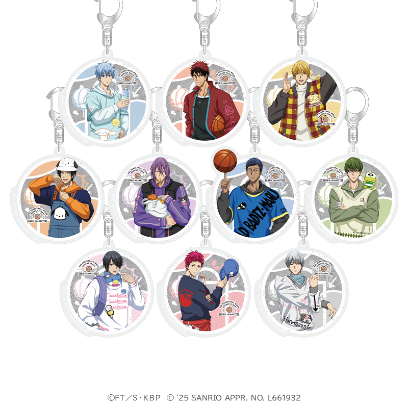 🏀通販情報🏀 第4弾『TVアニメ「#黒子のバスケ」× サンリオ