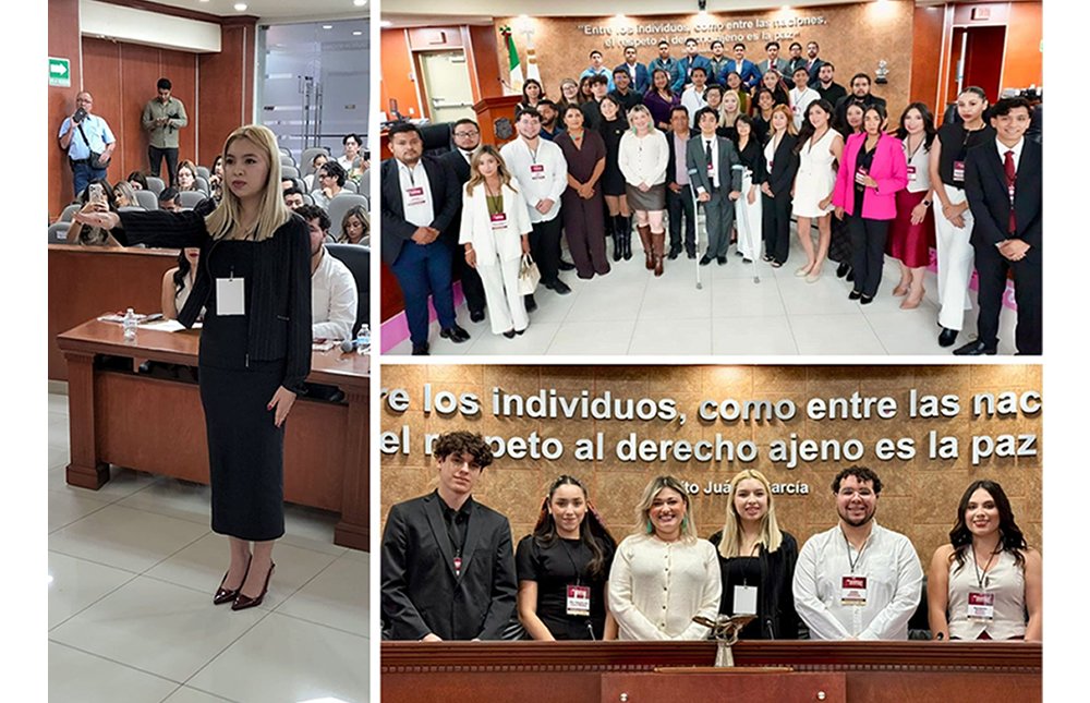 ConexionMxli's tweet image. #congresoBC ENCABEZA DIP. MICHELLE TEJEDA INSTALACIÓN DEL IX PARLAMENTO DE LAS JUVENTUDES / Las y los parlamentarios alzan la voz con una representación plural y un firme compromiso por una Baja California más justa e incluyente /+goo.su/PTGOm #noticiasconexión