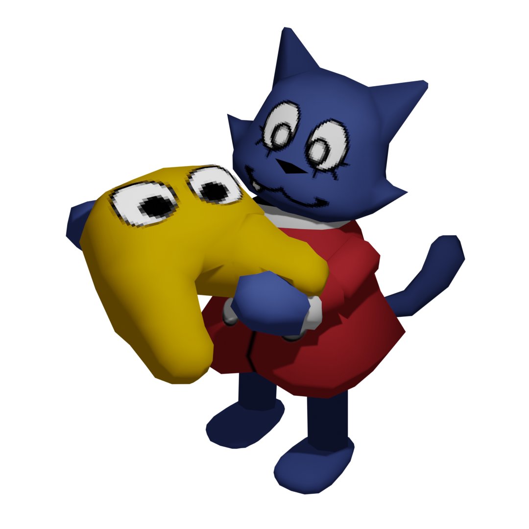 its name is jowlz because it reminds of jake the dog's jowls and it is probably friends with vizul since the whole from a dream thing
(also new vizul model yippee!!)