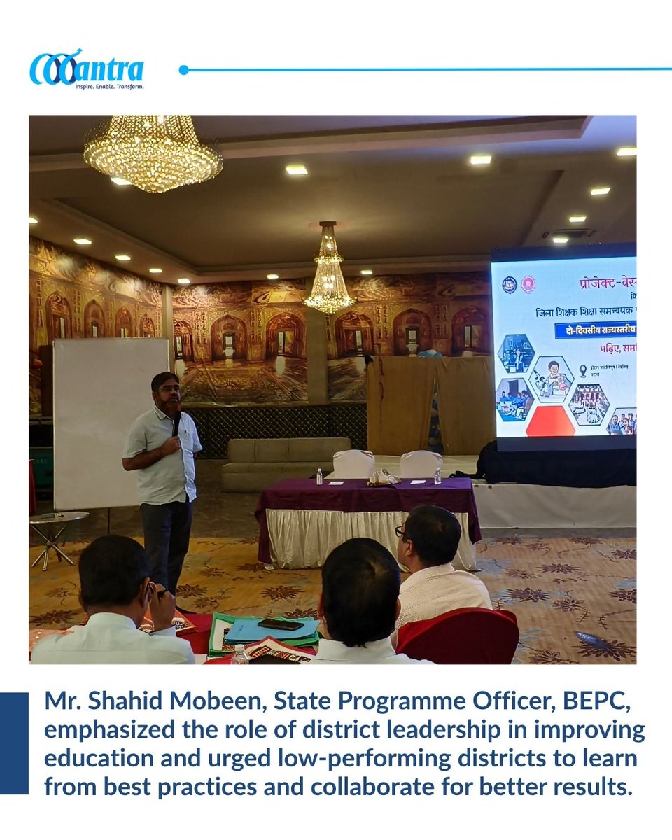 mantra4change's tweet image. Districts like Lakhisarai, Vaishali &amp;amp; Gaya were recognised for their inspiring efforts.

#PBL #ProjectsbasedLearning #SCERT #BEPC #LeadershipDevelopment