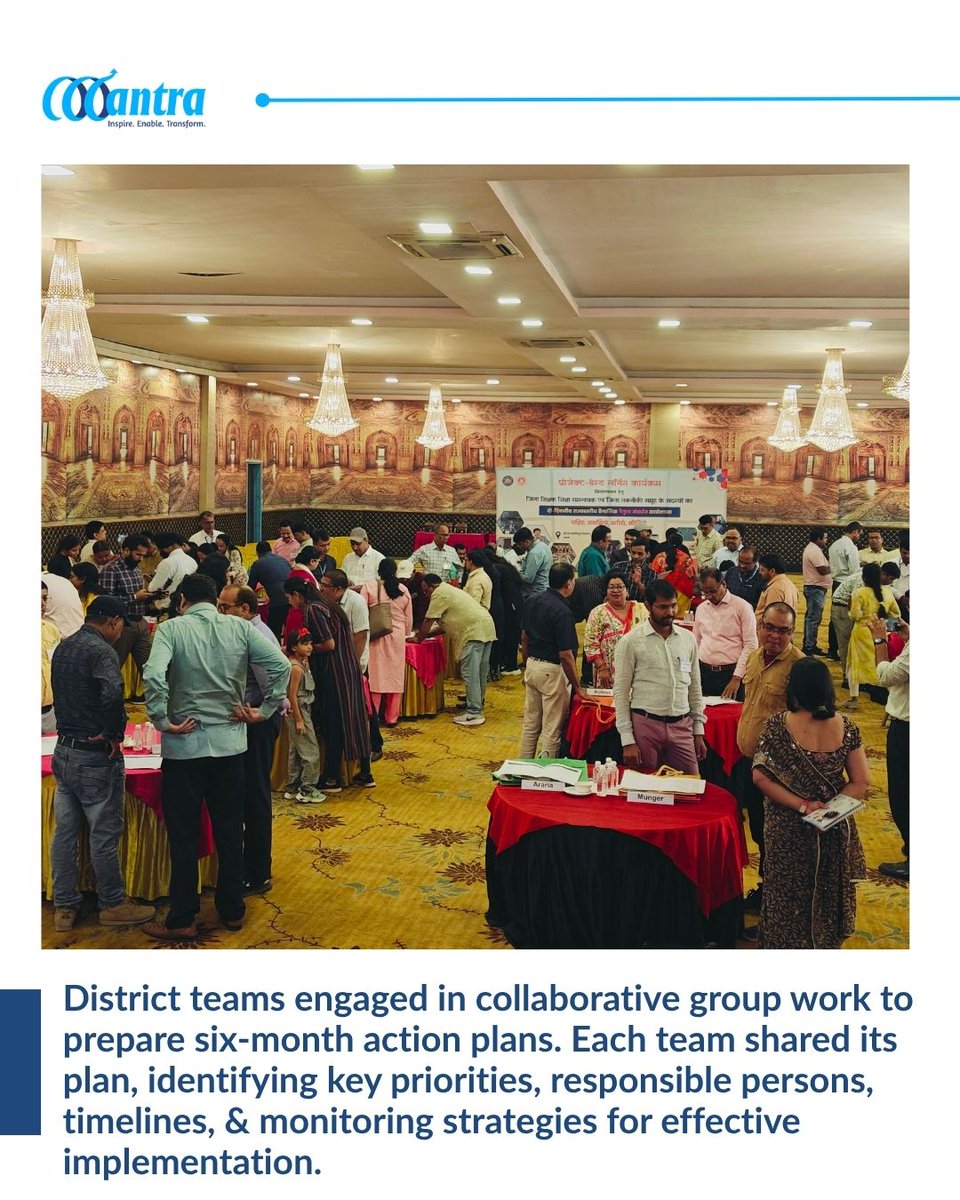 mantra4change's tweet image. Districts like Lakhisarai, Vaishali &amp;amp; Gaya were recognised for their inspiring efforts.

#PBL #ProjectsbasedLearning #SCERT #BEPC #LeadershipDevelopment