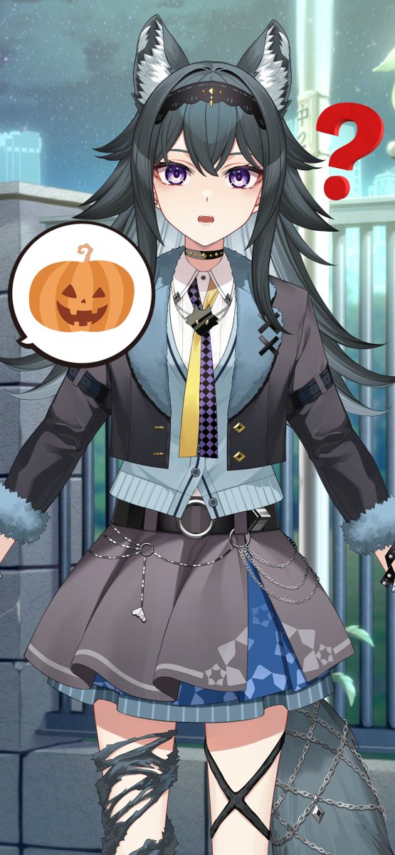 Garuru_Gao's tweet photo. なんか今日やたらと
「クオリティの高い尻尾と耳ですね」って
褒められる…モテ期きた？？

#ハロウィン #HappyHalloween https://t.co/wiKBEFcinP