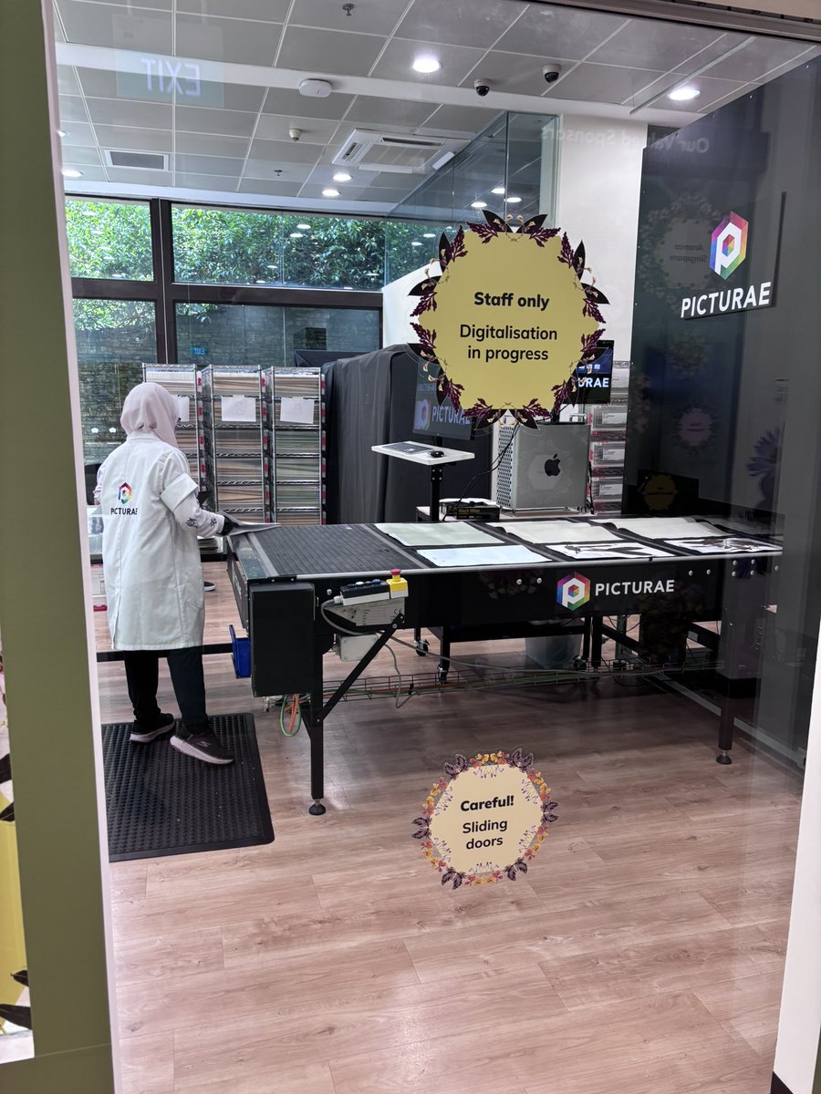 timutteridge's tweet photo. Our gorgeous order-by-order digitalisation viewing gallery! Come along and see it for yourself at Singapore Botanic Gardens; Mon–Fri 9–5. @nparksbuzz #SBGScience https://t.co/zvQMEmO4ei