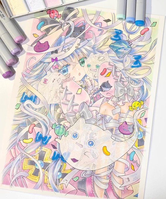 2025年〜2022ハロウィンイラスト #HappyHalloween #ハッピーハロウィン 大好きな10月終わっちゃうー!!ヾ(・ω・`;)ノ